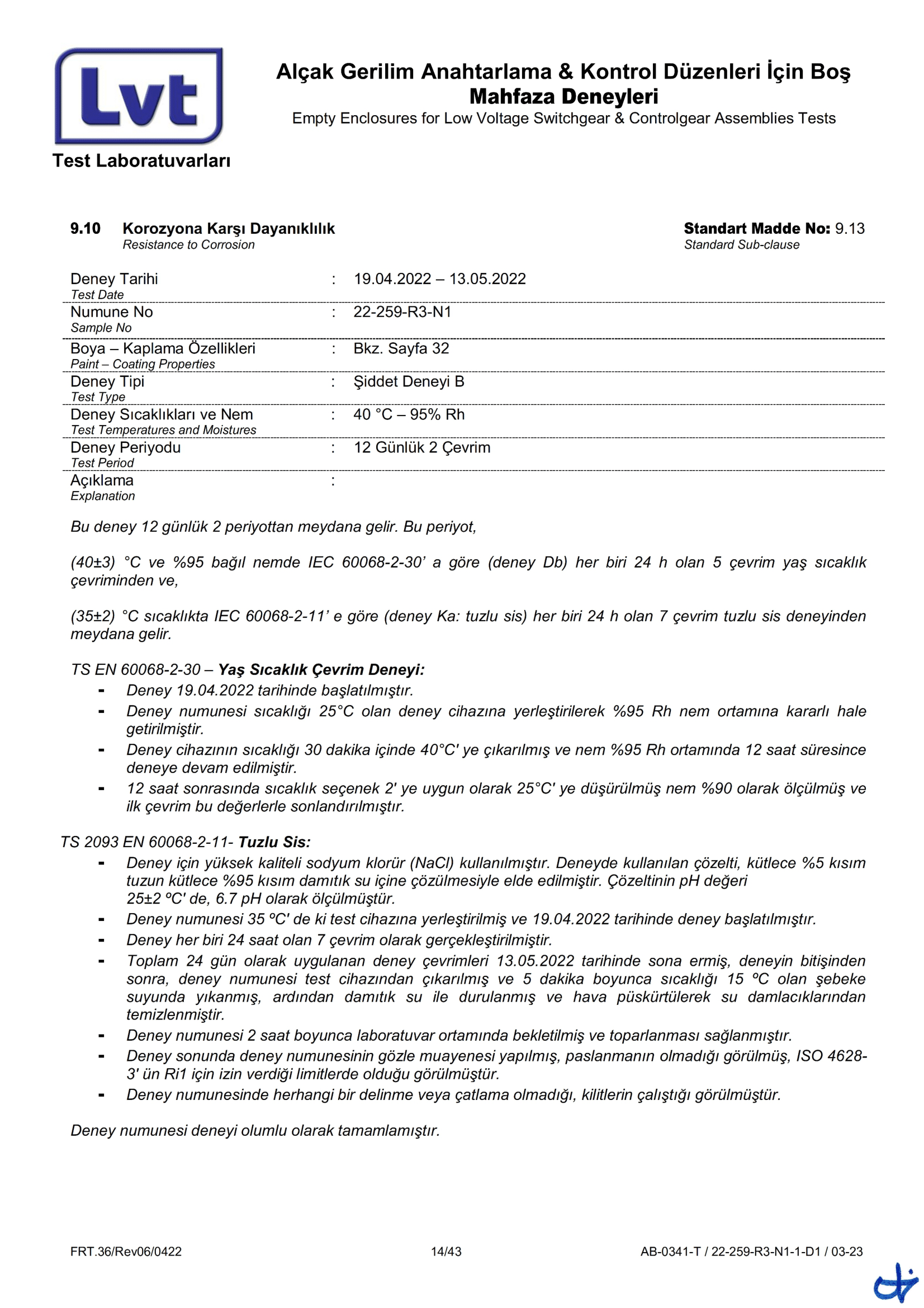 Epron TS EN 62208 Boş Muhafaza (22-259-R3 Rapor)-14