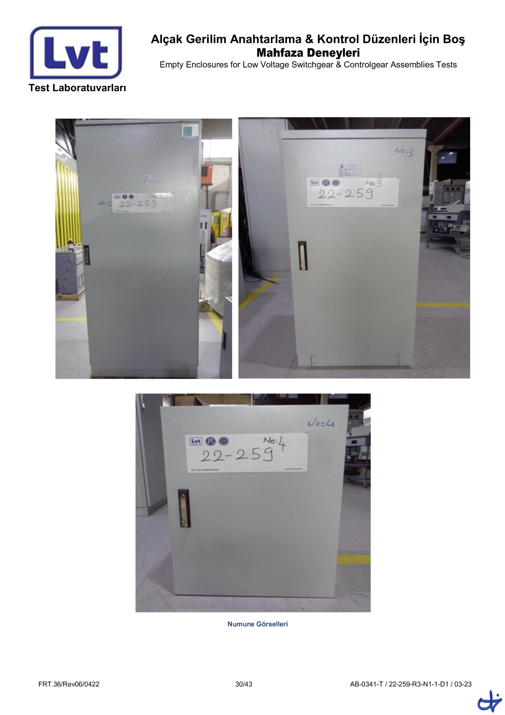 Epron TS EN 62208 Boş Muhafaza (22-259-R3 Rapor)-30